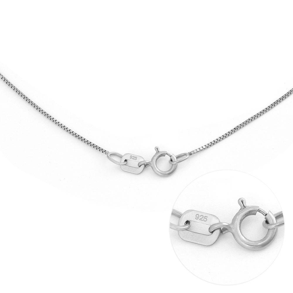 Russian Ring Necklace in Sterling Silver-4 product photo