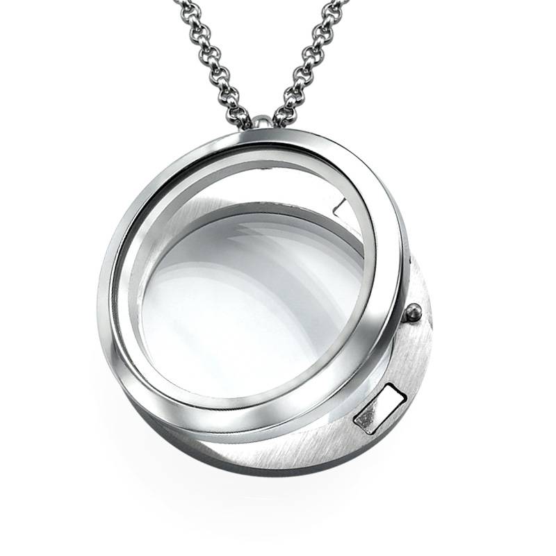 Silver Round Locket product photo