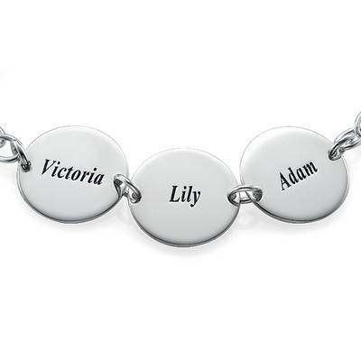 Special Gift for Mom - Disc Name Bracelet-1 product photo