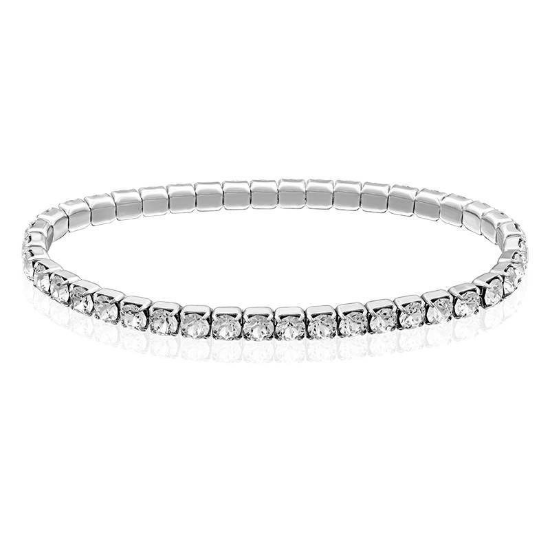 Tennis Bracelet with Crystals
