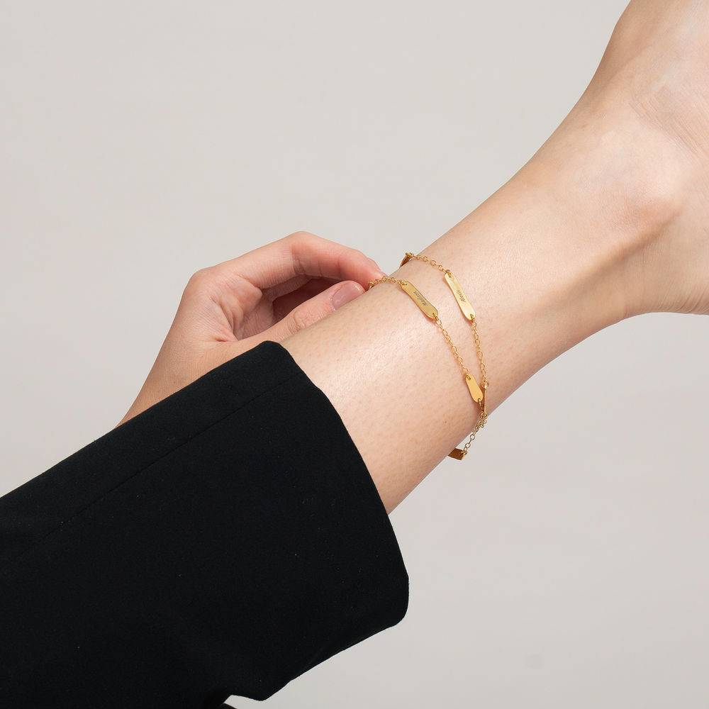 The Milestones Bracelet in 18k Gold Plating-6 product photo