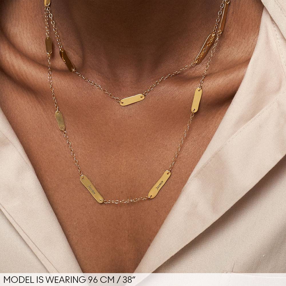 The Milestones Necklace in 18k Gold Vermeil product photo