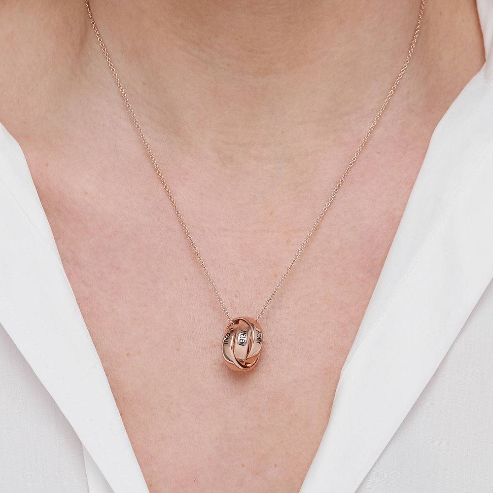 Eternal Necklace in 18k Rose Gold Plating-5 product photo