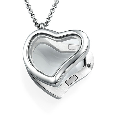 Silver Heart Locket - 1