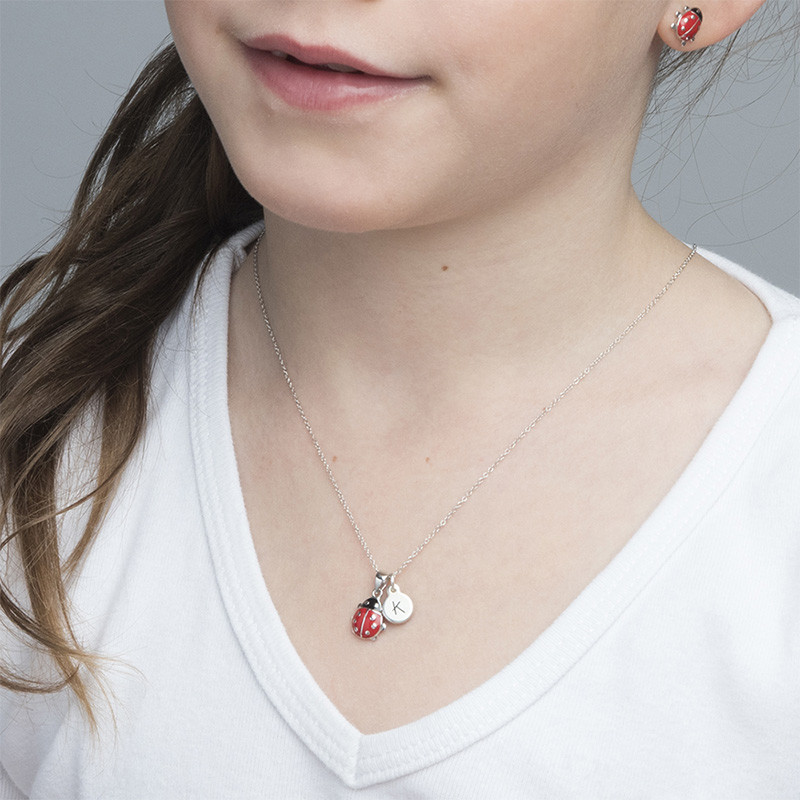 Ladybug Necklace for Kids - 2