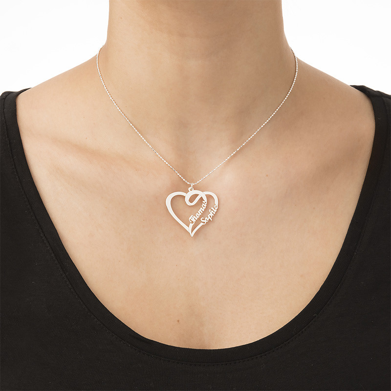 Couple Heart Necklace - My Everlasting Love Collection - 1