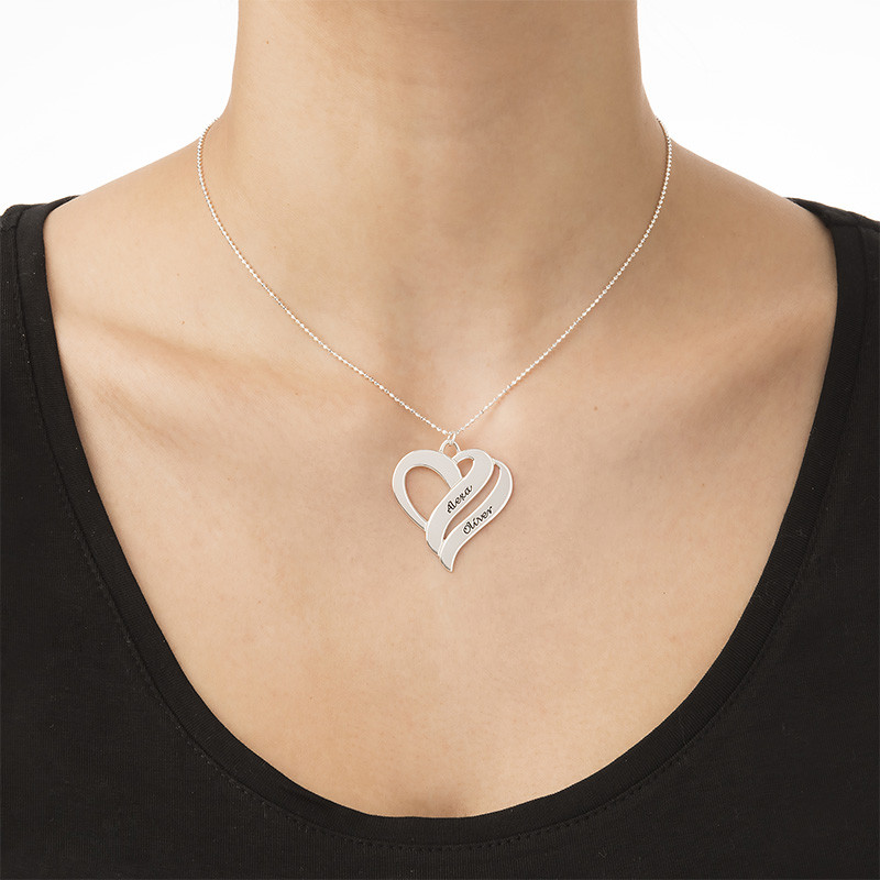 Two Hearts Forever One Necklace - 1