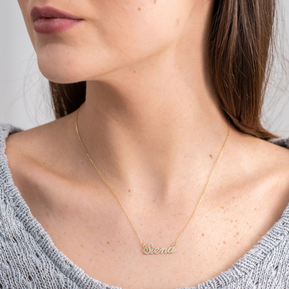 10k Gold Classic Name Necklace - 2