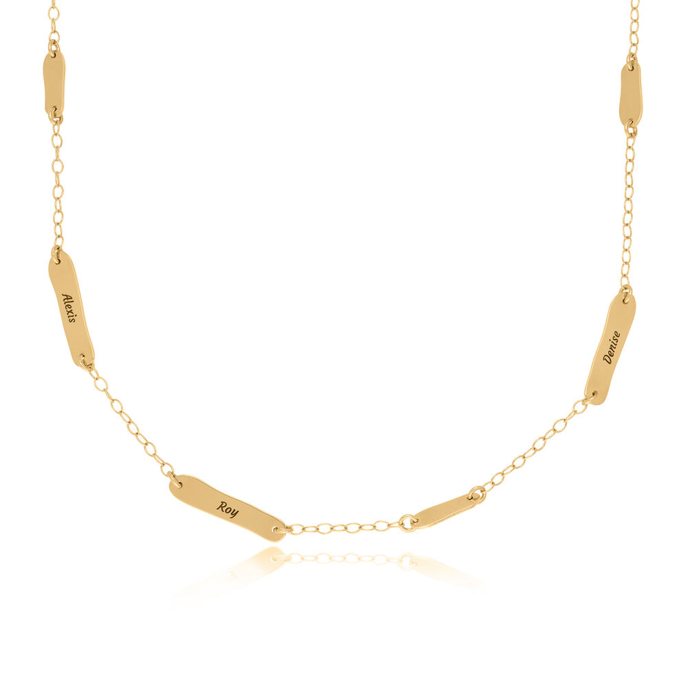 The Milestones Necklace in 18k Gold Plating - 1