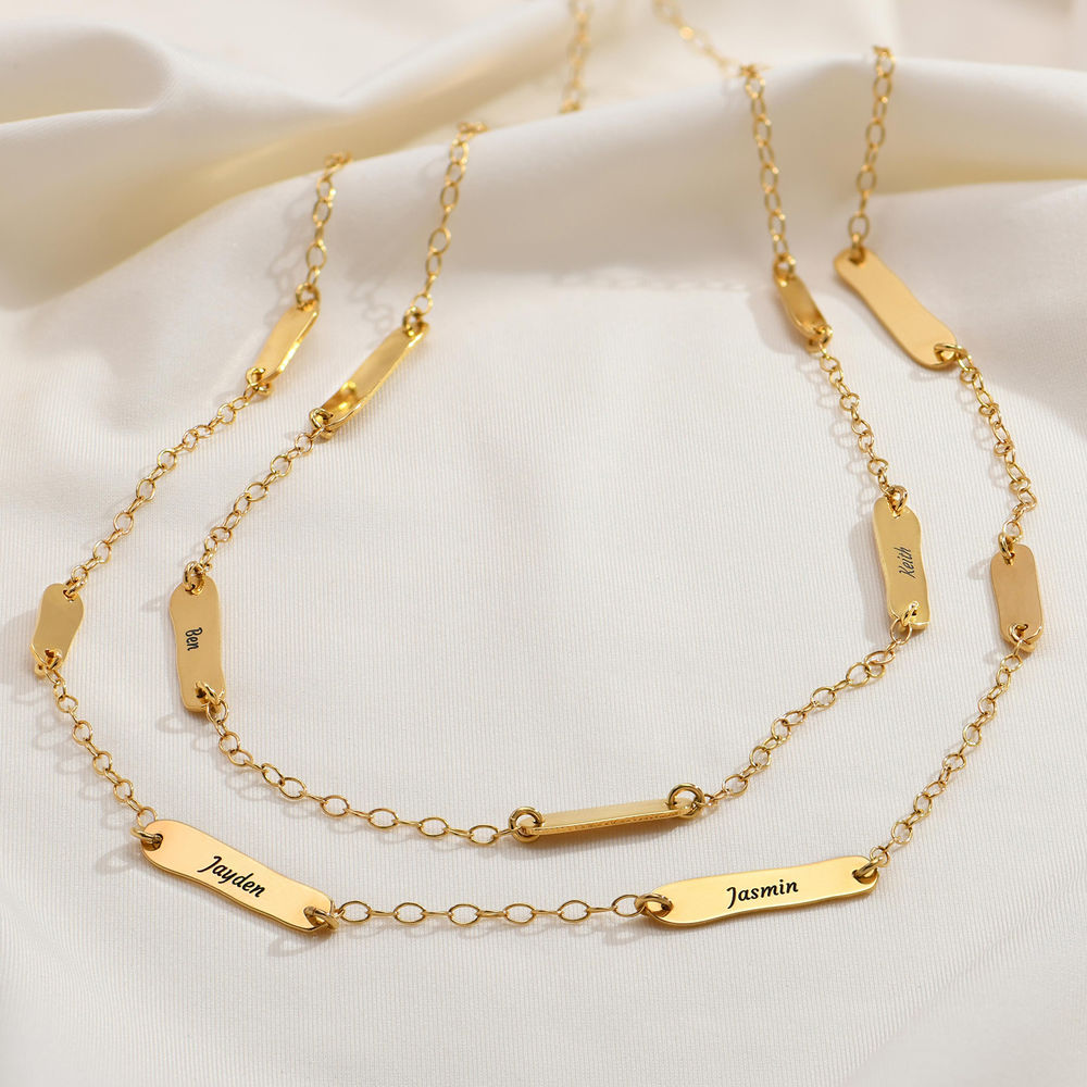 The Milestones Necklace in 18k Gold Plating - 2