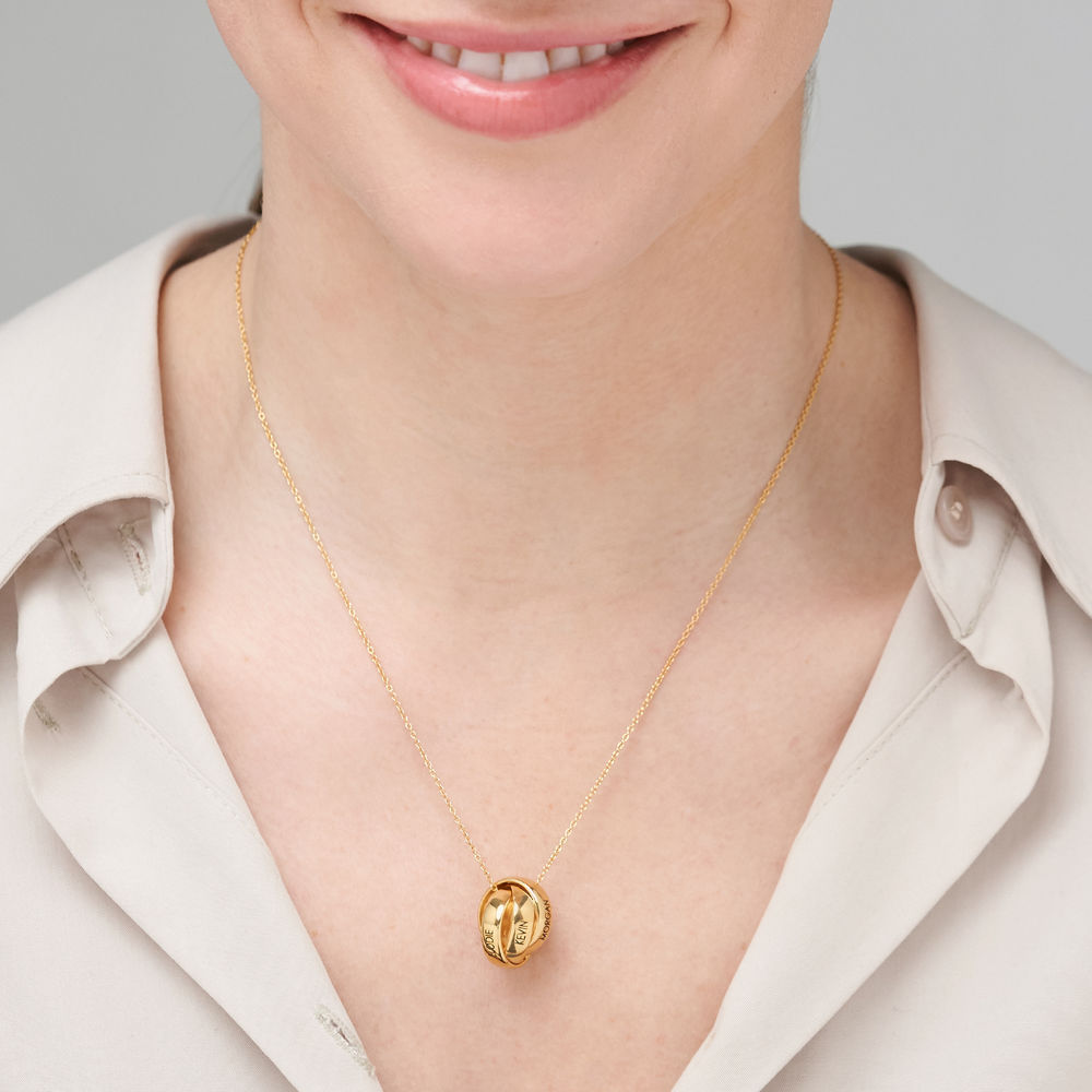 Trinity Necklace in 18k Gold Plating - 1 product photo
