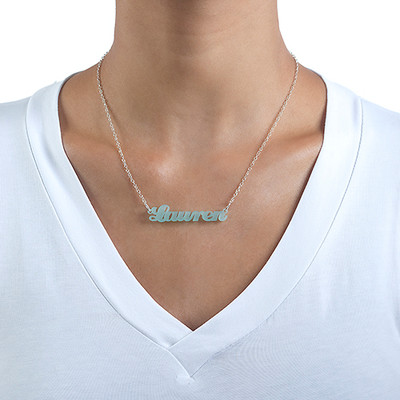 Acrylic Name Necklace - 1 product photo