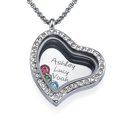 A Mothers Love Floating Locket - 1