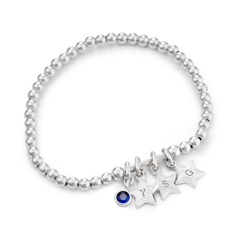 Having a Ball Bracelet with Custom Charms in Sterling Silver