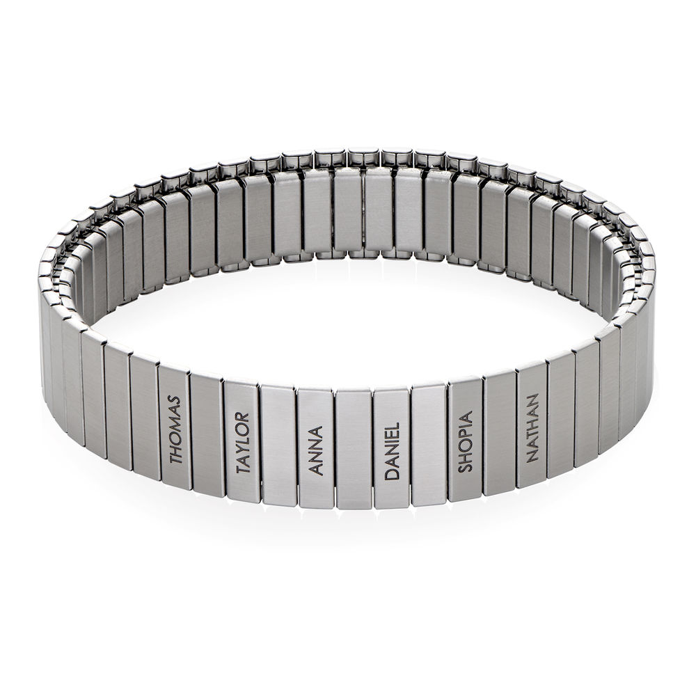 Stretched Watch Band Braclet for Men in Stainless Steel