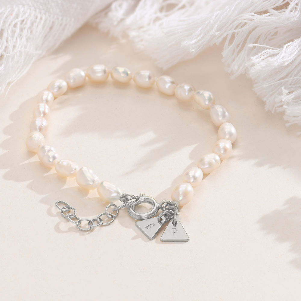 Sasha Pearl Bracelet in Sterling Silver - 1 product photo