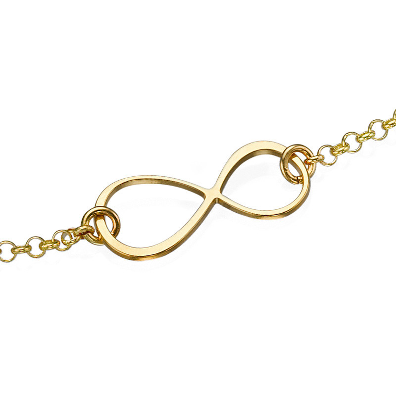 Gold Plated Eternity Bracelet - 1