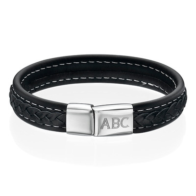 Mens Bracelet with Initials