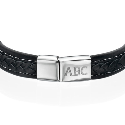 Mens Bracelet with Initials - 1