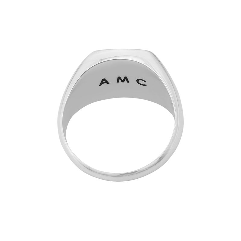 Custom Tiger Eye Signet Ring in Sterling Silver for Men - 2