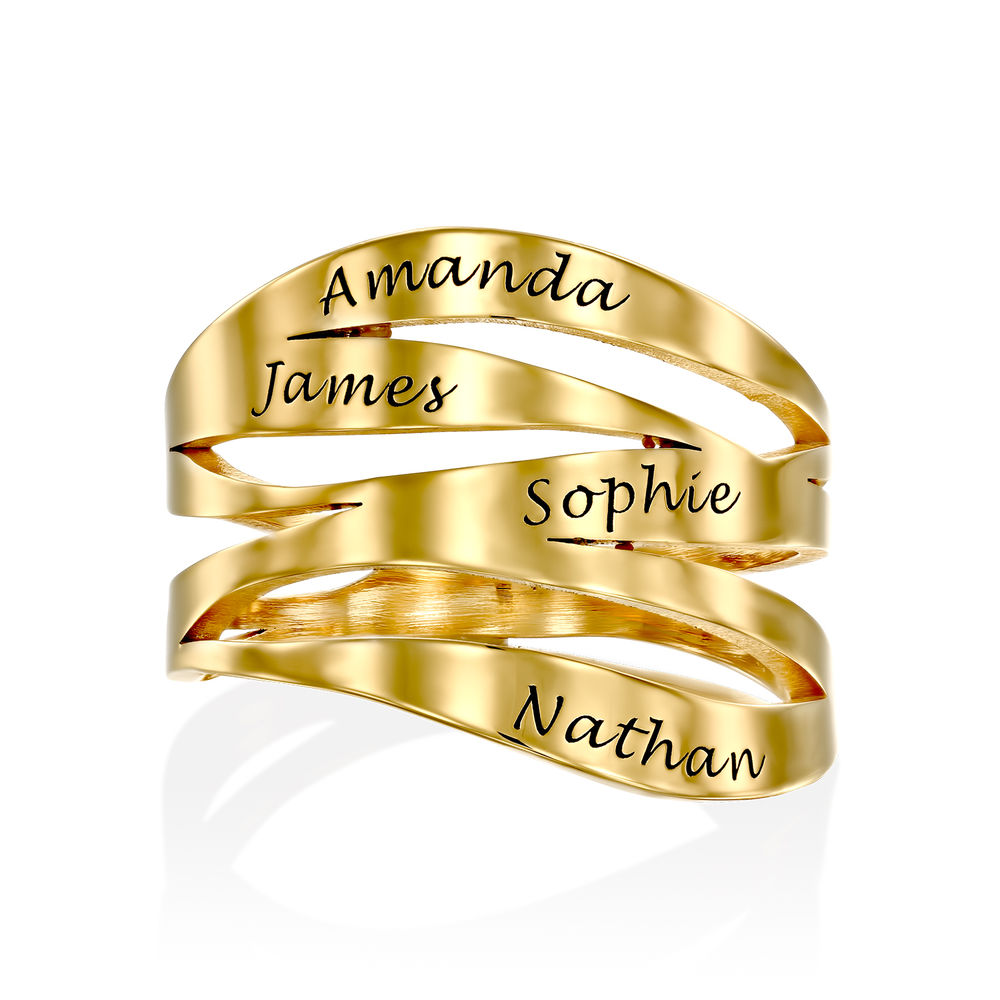 Margeaux Custom Ring in Gold Plating - 1 product photo