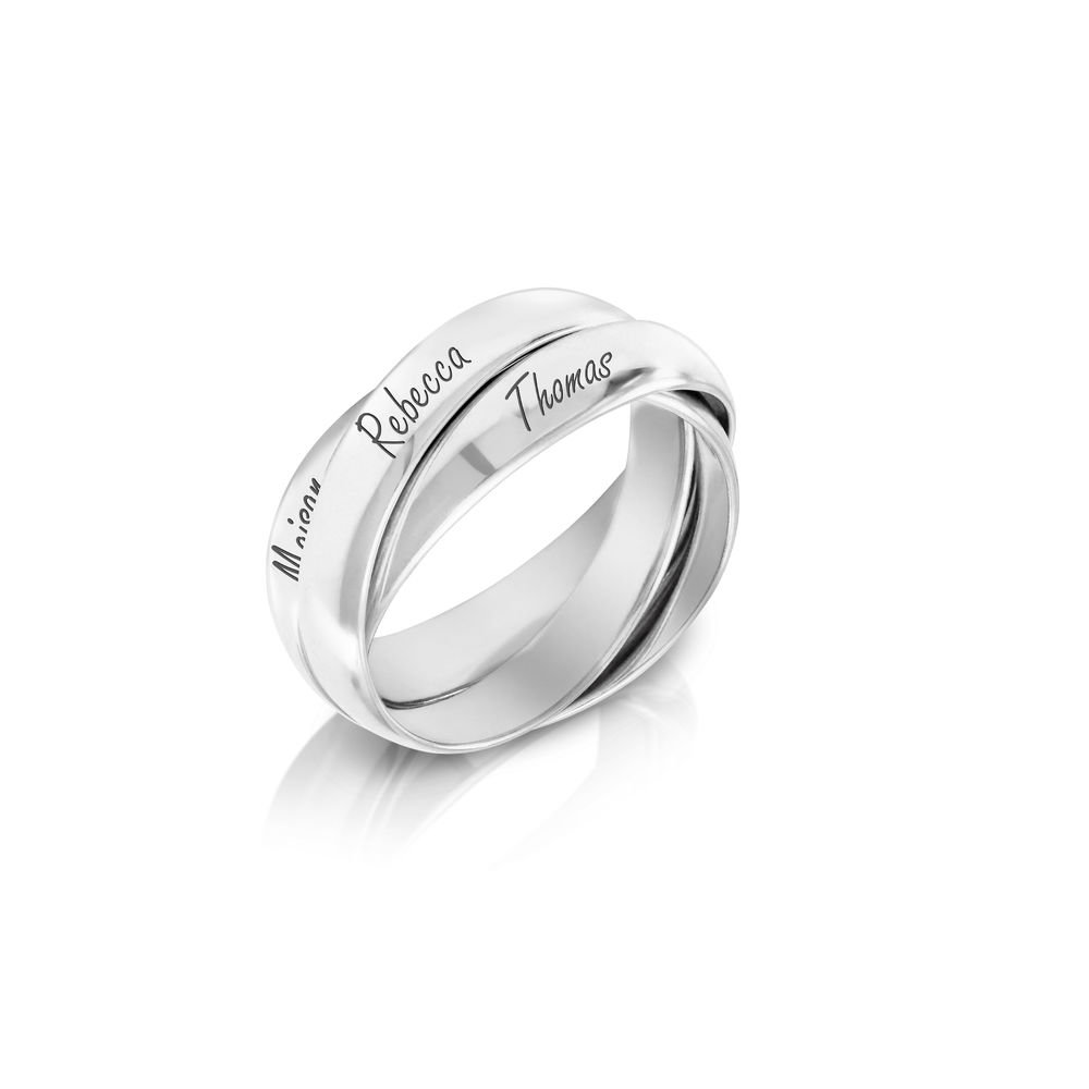 Charlize Russian Ring in Sterling Silver - 1
