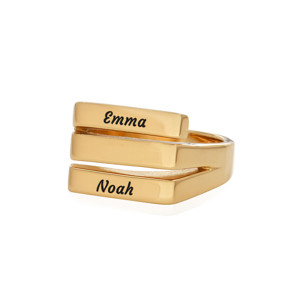 The Trio Ring in 18k Gold Plating