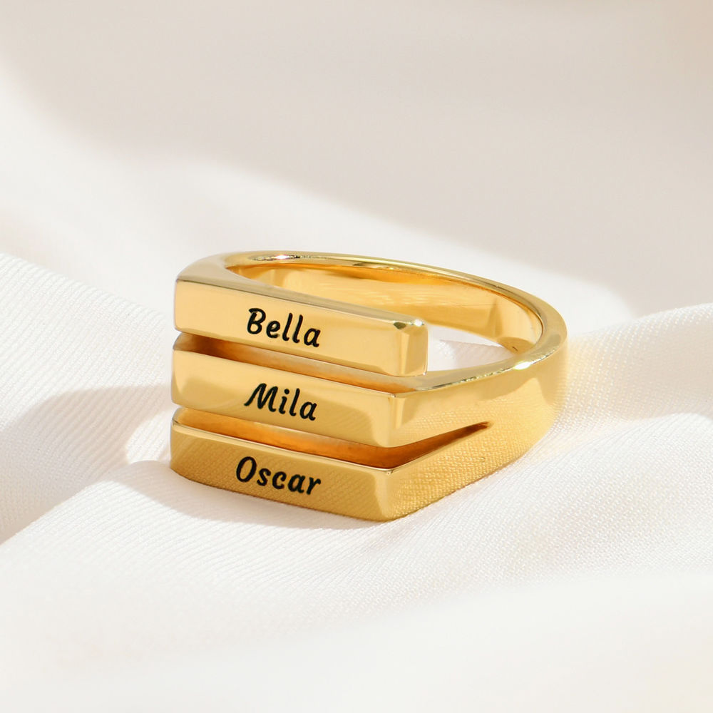The Trio Ring in 18k Gold Plating - 1