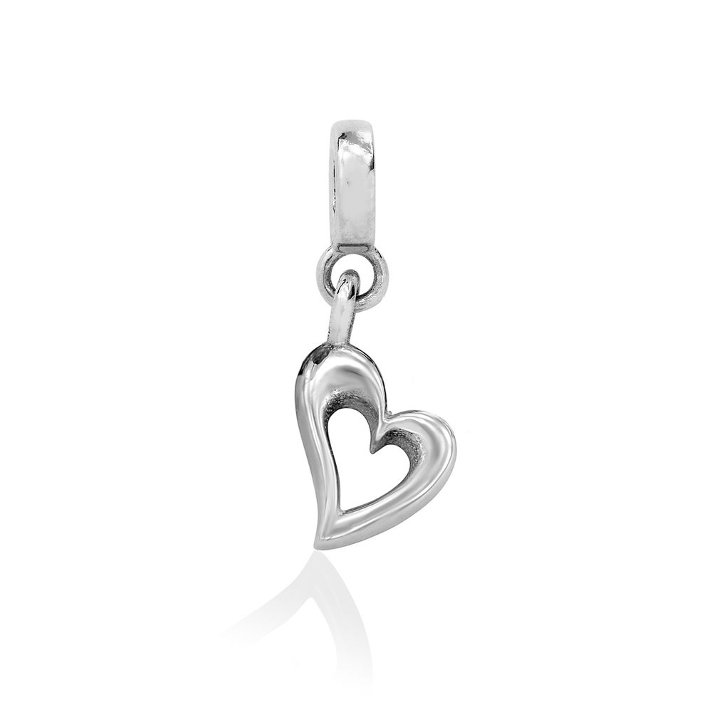 Heart Charm in Sterling Silver for Linda Bangle