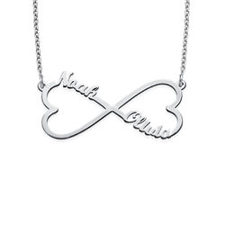 Heart Infinity Name Necklace product photo