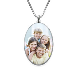 Oval Photo Necklace product photo