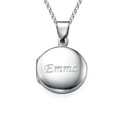 Sterling Silver Personalized Locket product photo
