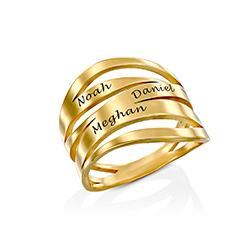 Margeaux Custom Ring in Gold Vermeil product photo