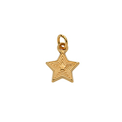 Star Charm in Gold Vermeil for Linda Necklace product photo