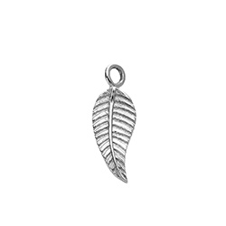 Extra Leaf Charm in Sterling Silver for Linda Necklace product photo